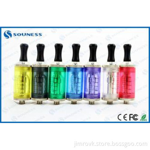 Yellow 3.2 ohm E Cigarette Vaporizer 3.5ml Vivi Nova Tank